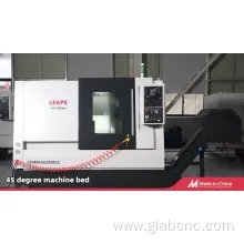 Heavy-Duty Horizontal CNC Lathe with Advanced Control Features